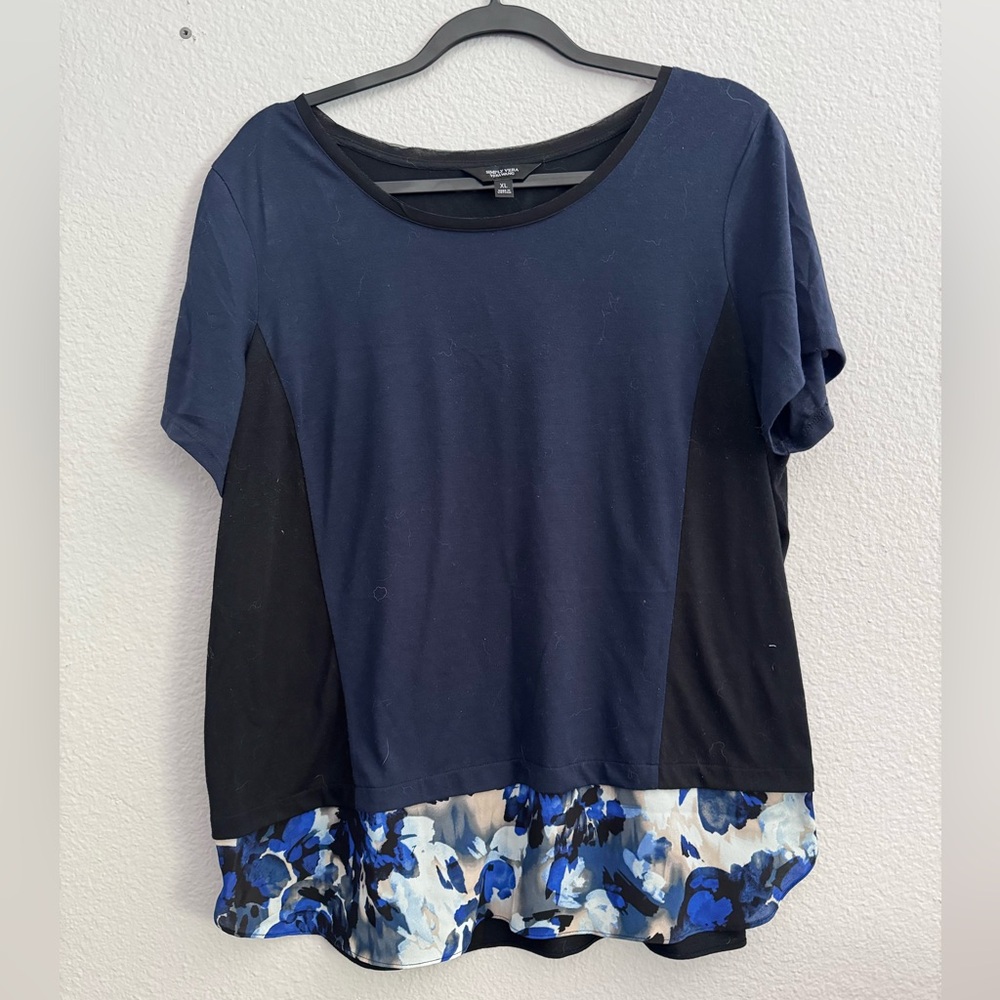 Vera Wang t shirt blouse XL gently worn